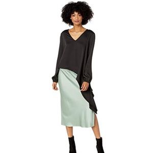 bcbgmaxazria LS Vnk Asymmetrical Top NWT